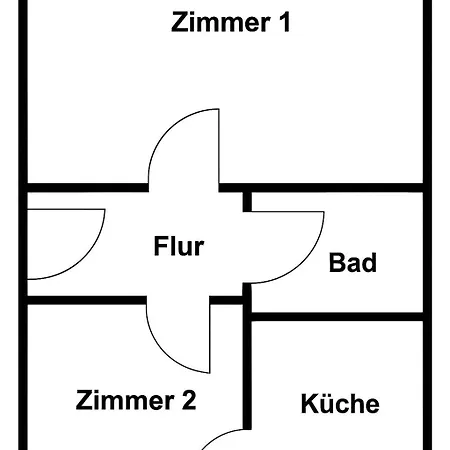 2-zi-wohnung Und Parkplatz Für Geschäftsreisende Apartment